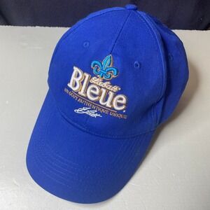 Labatt Bleue Quebec Beer Embroidered Logo Blue Baseball Cap One Size